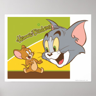 Pôster Logotipo de Tom e de Jerry Hanna Barbera