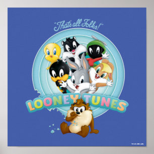 Poster Logotipo do Baby Looney Tunes  É tudo pessoal