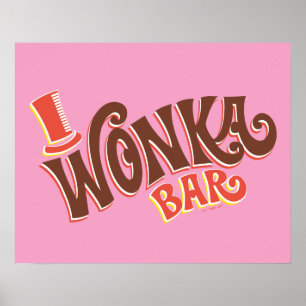 Poster Logotipo do Bar Wonka