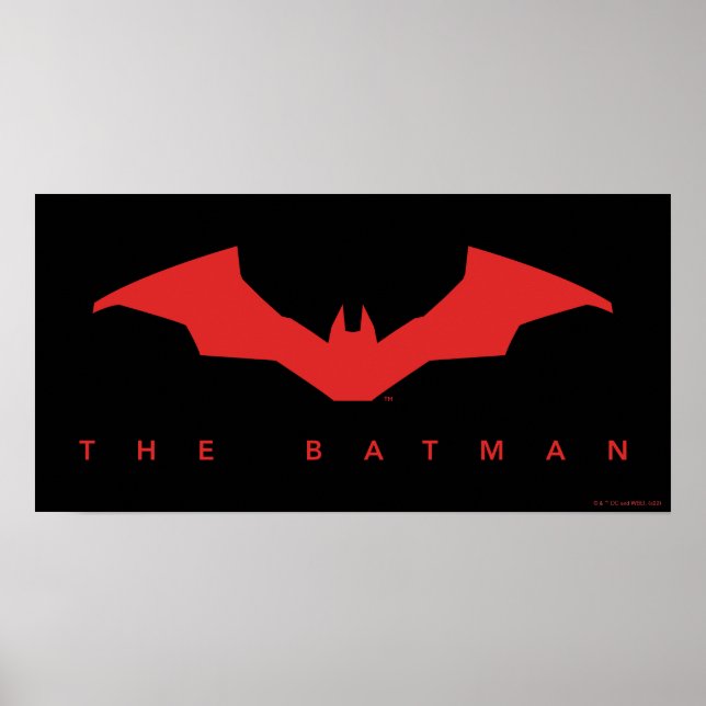 Poster Logotipo do Batman Bat (Frente)