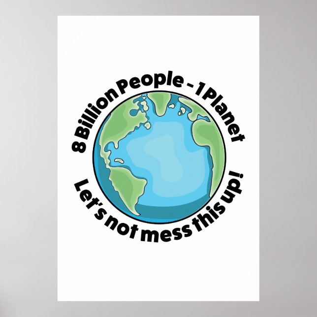 Poster Logotipo do Meio Ambiente (Frente)