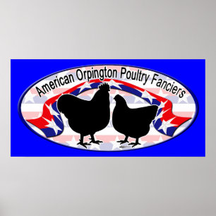 Pôster Logotipo do Orpington Club