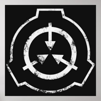 Poster Logotipo do SCP Foundation