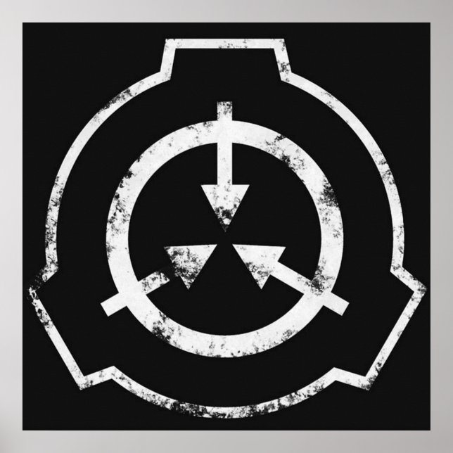 Poster Logotipo do SCP Foundation (Frente)