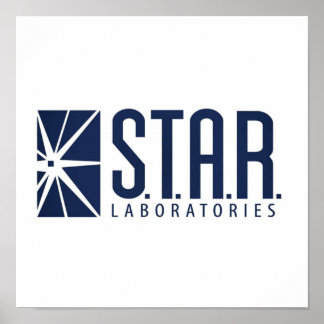 Poster Logotipo do Star Labs