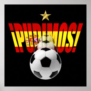 Pôster Logotipo dos Campeões do Mundo de Motivação da Esp