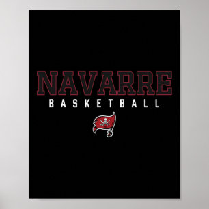 Poster Logotipo dos Navarre Raiders Sketll Hs