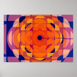 Poster Logotipo estilizado CBC 1970