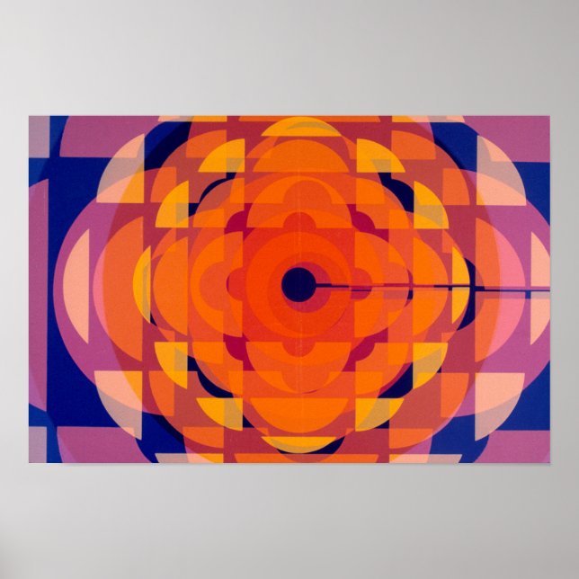 Poster Logotipo Estilizado da CBC dos anos 1970 (Frente)