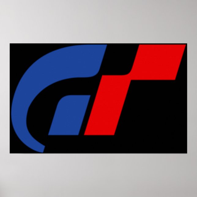 Poster Logotipo Gran Turismo (Frente)