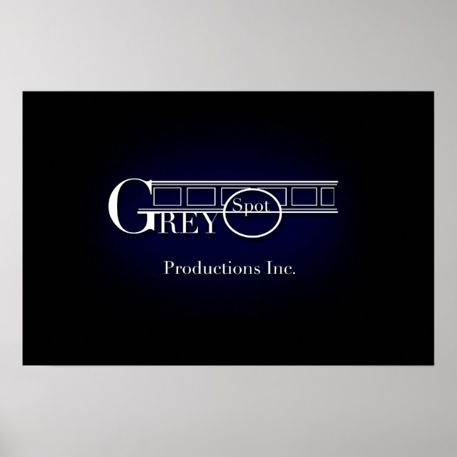 Pôster Logotipo GreySpot (Frente)