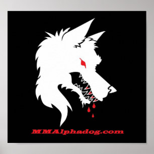 Pôster logotipo inverso