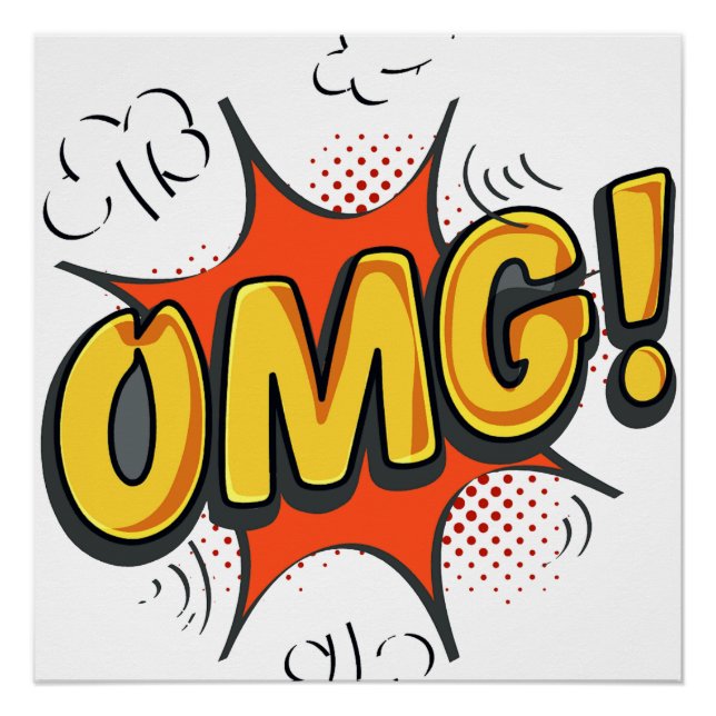 Pôster logotipo OMG (Frente)