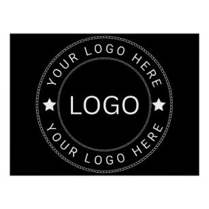 Pôster Logotipo Personalizado