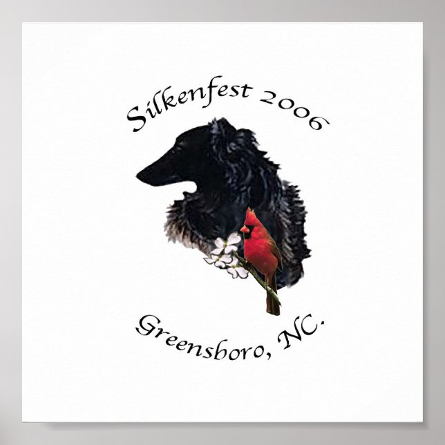 Pôster Logotipo Silkenfest 2006 Bobbie Deis poster/impres (Frente)