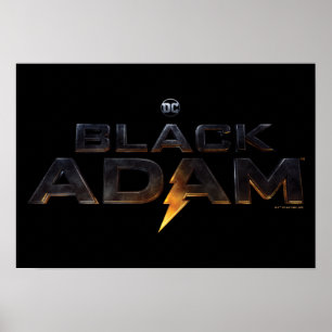 Poster Logotipo Teatral de Adão Negro