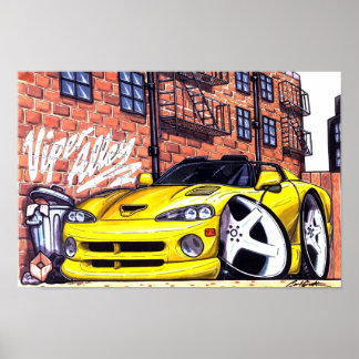 Pôster Logotipo ViperAlley Roadster