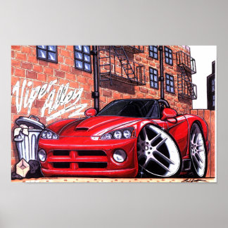 Pôster Logotipo ViperAlley SRT10