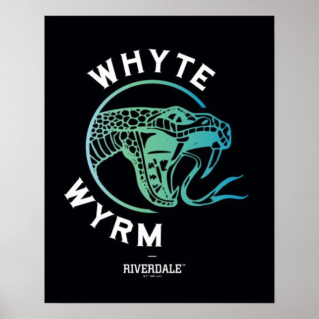 Poster Logotipo Whyte Wyrm (Frente)