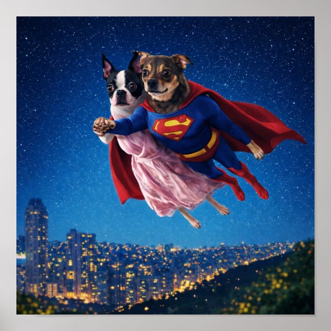 Poster "Lois & Kal" (Frente)