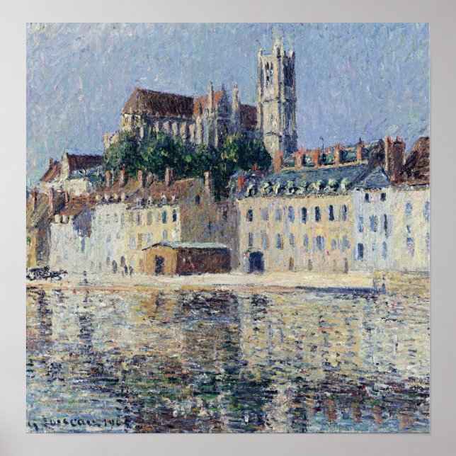 Poster Loiseau - A Catedral Em Auxserre 1902 (Frente)