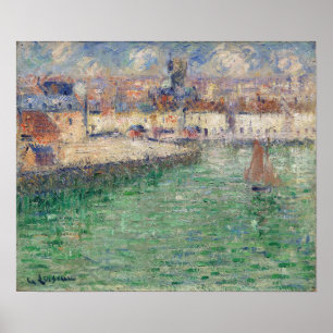 Poster Loiseau - O Porto de Dieppe