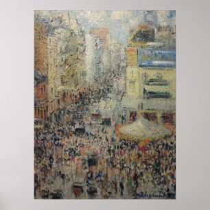 Poster Loiseau - Rue Clignancourt Em Paris Em 14 De Julho