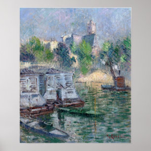 Poster Loiseau - Santo Gervais Paris 1925