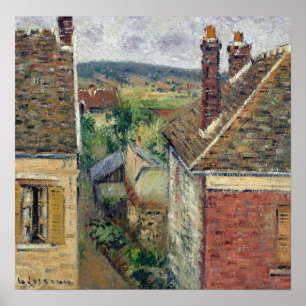 Poster Loiseau - Telhados De Casas Na Normandia 1931