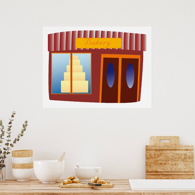 Poster Loja de Bolo Frontal Comprada (Criador carregado)