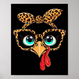 Poster Loja de Presentes de Gato Vintage Estampa de Leopa