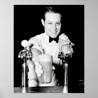 Loja de Refrigerantes, 1936. Foto Antiga