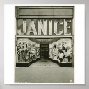 Poster Loja Poster-Vintage-Nova de York Janice