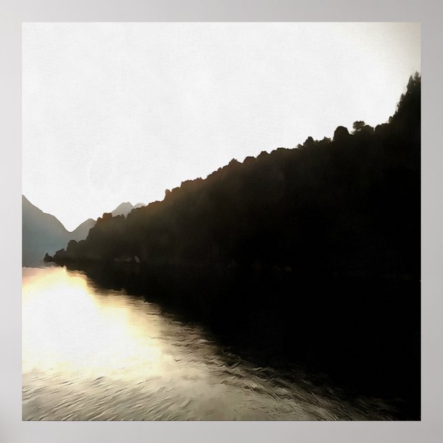 Pôster Lojas De Arte Paisagística Das Sombras (Frente)