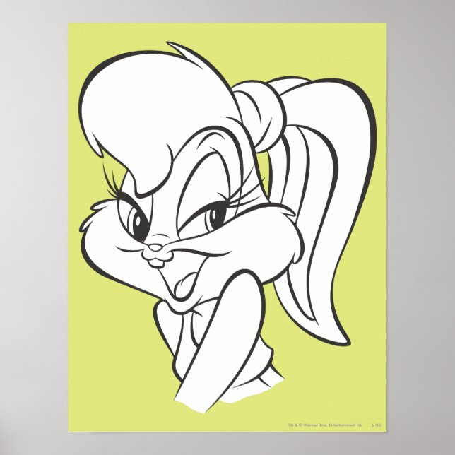 Poster Lola Bunny Expressivo 2 (Frente)