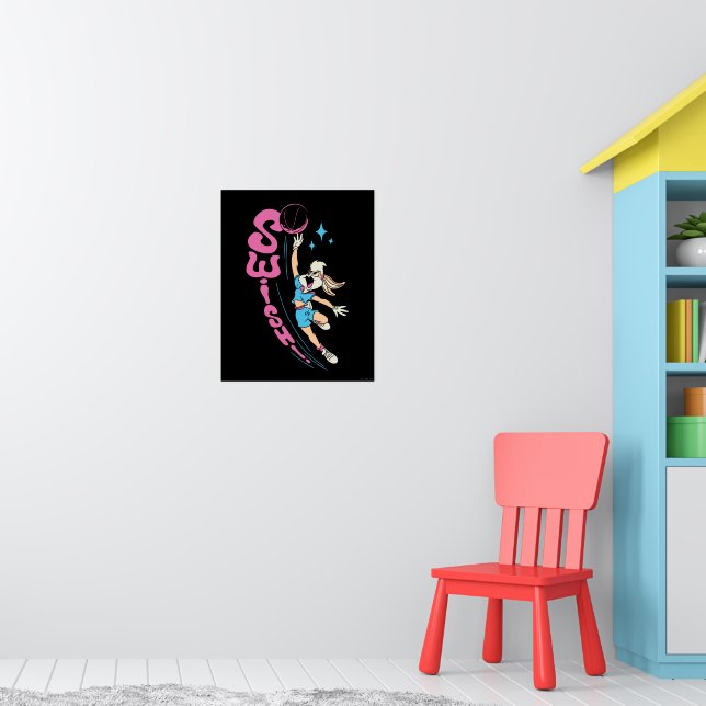 Poster Lola Buny "SUISH!" Dunk de Basquete (Berçário 1)