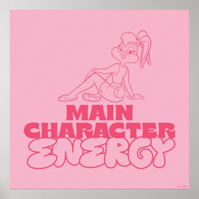 Poster Lola Main Character Energy (Frente)