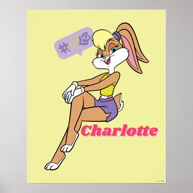 Poster Lola Sitting (Frente)