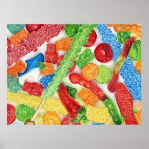 Poster Lollies Luminosos