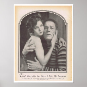 Poster Lon Chaney Loretta Young 1928