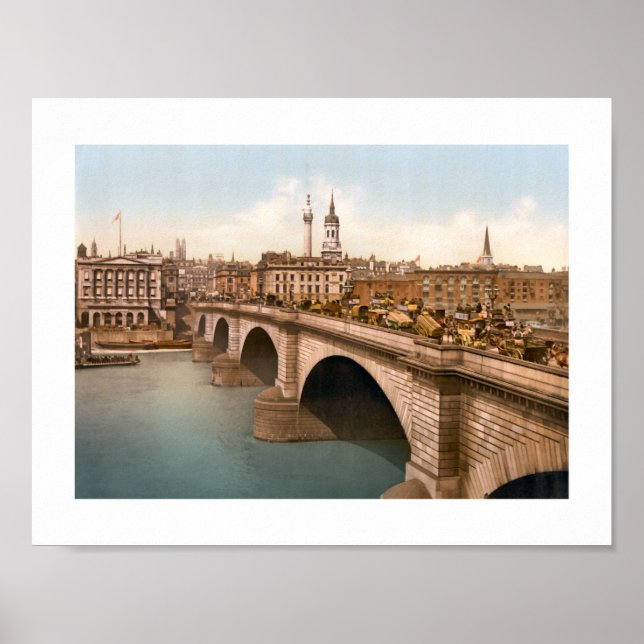 Poster London Bridge, Inglaterra (Frente)
