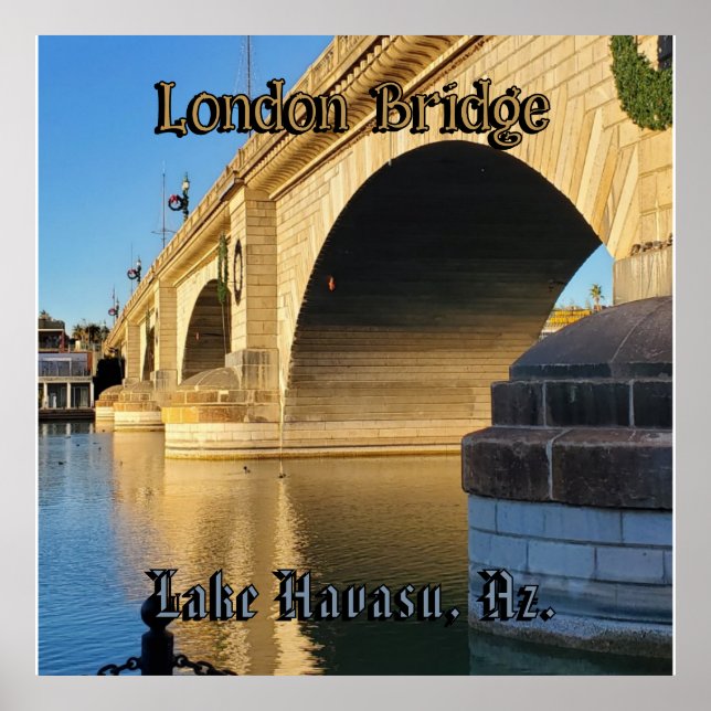 Poster London Bridge Lake Havasu, Az. (Frente)
