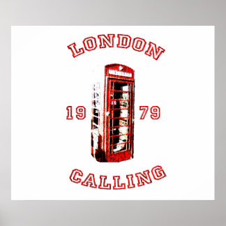 Poster London Calling 1979