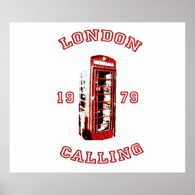 Poster London Calling 1979 (Frente)