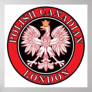 Pôster London Canadian Eagle