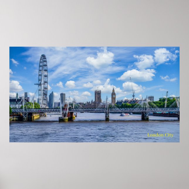 Poster London City (Frente)