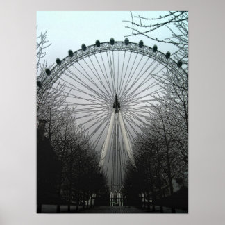 Poster London Eye