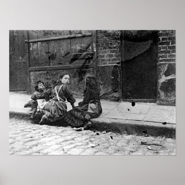 Pôster London Slums, Twine Court (Frente)