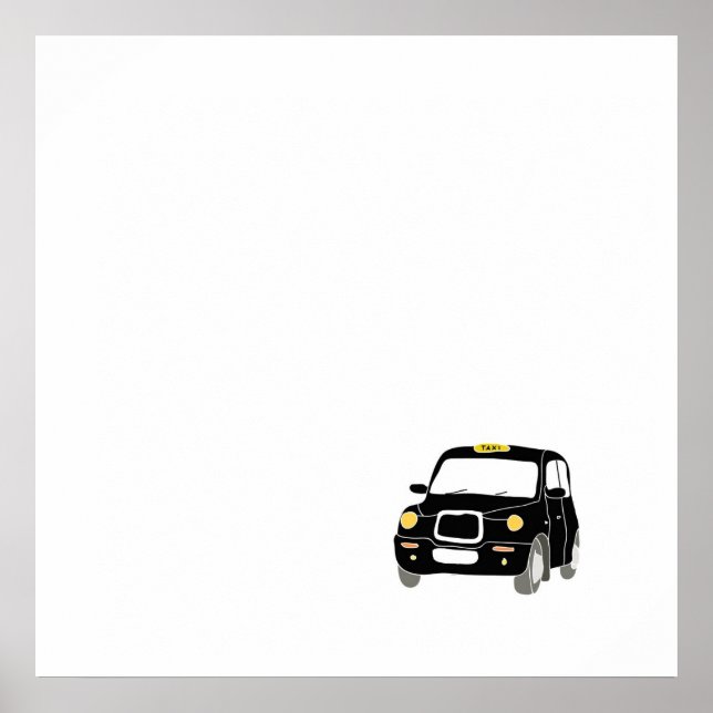 Pôster London Taxi (Frente)