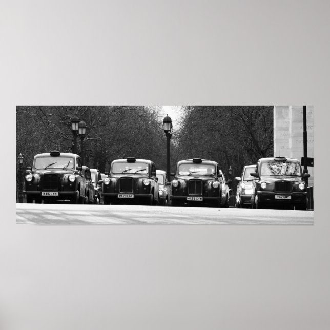 Pôster London Taxis (Frente)